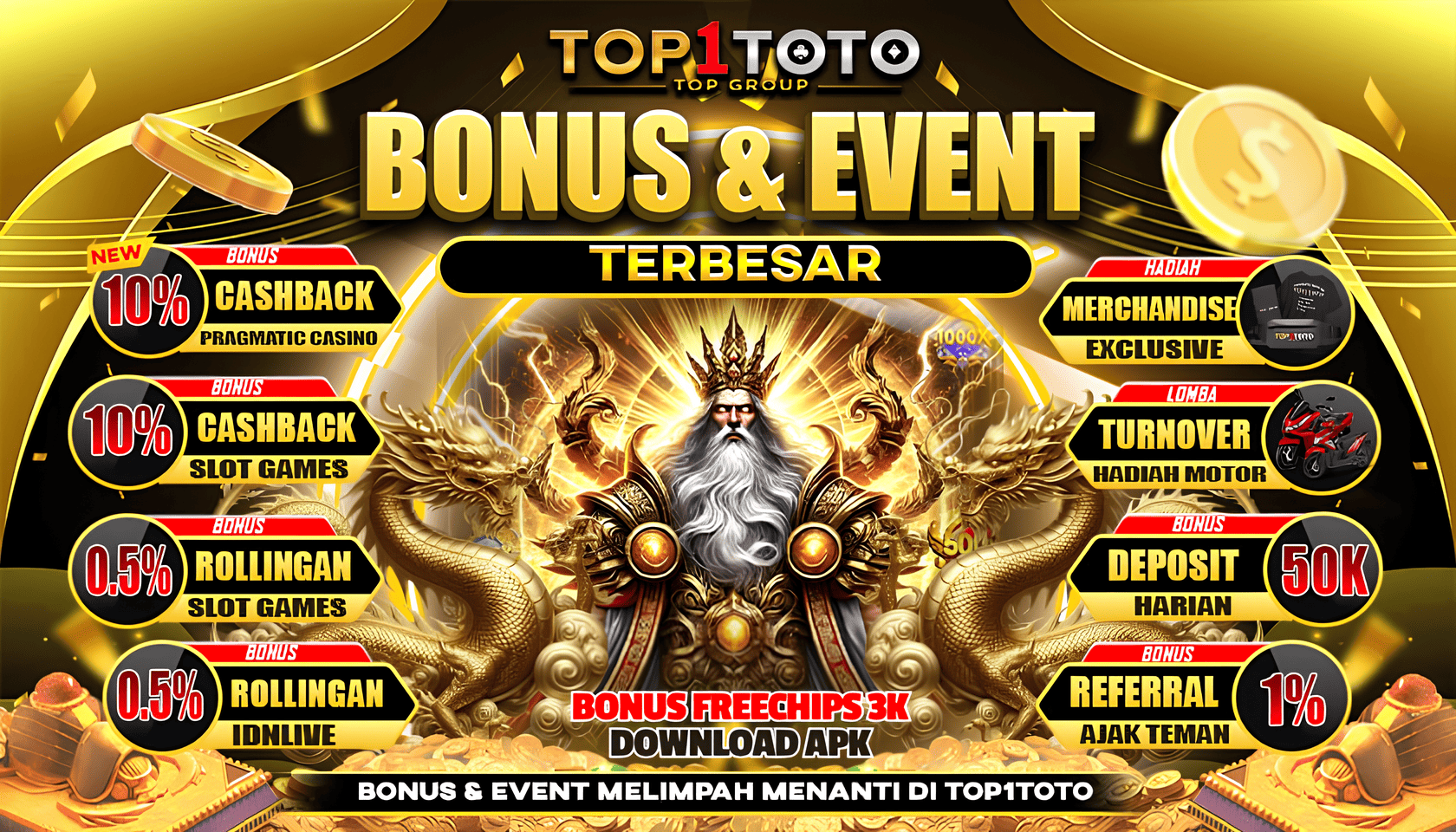 BONUS BONUS TOP1TOTO